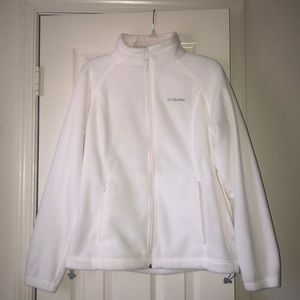 Columbia Women’s White Fleece Jacket